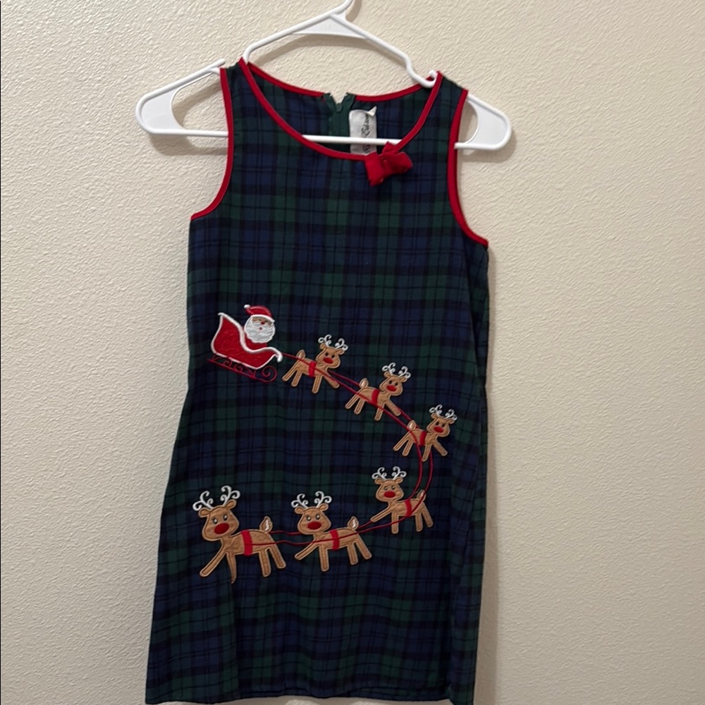 Vintage Rare Edition Holiday Dress Red and Green
